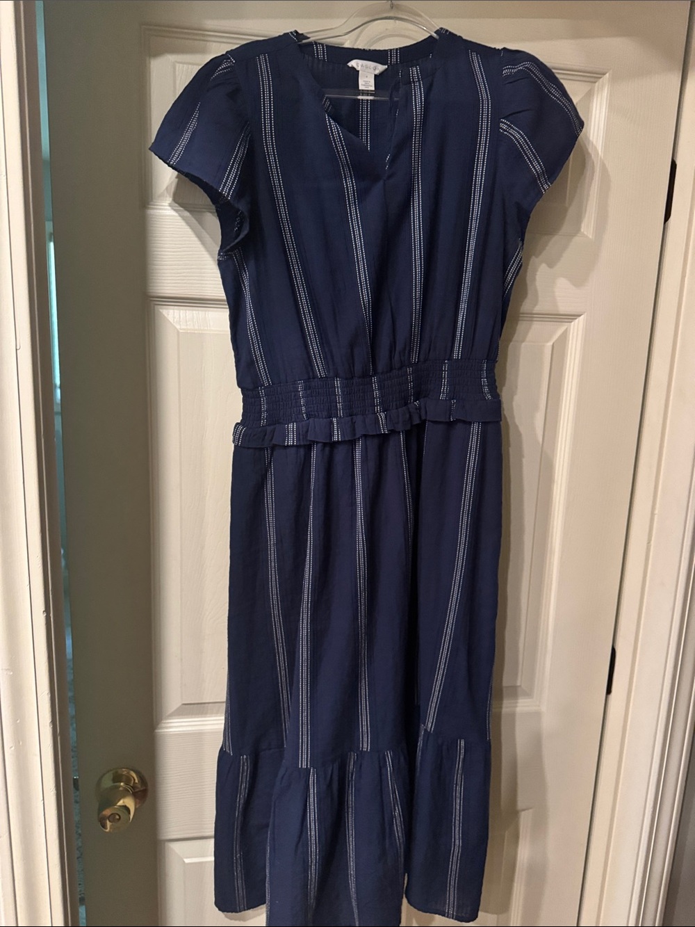 Caslon navy midi